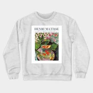 Poisson Rouge Henri Matisse  Exhibition poster Crewneck Sweatshirt